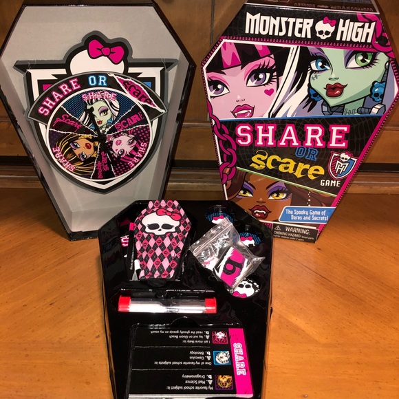 Monster High Share or Scare Game - Picture 6 of 6